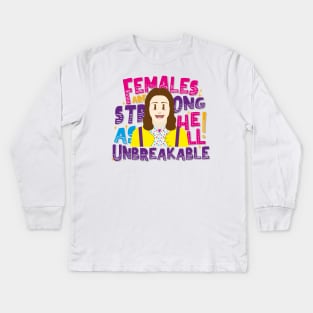 Unbreakable Kids Long Sleeve T-Shirt